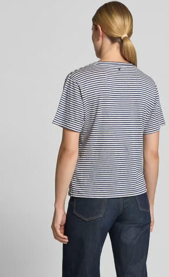 Weekend Max Mara regular fit T-shirt van linnenmix model 'PELOTA' - Foto 3