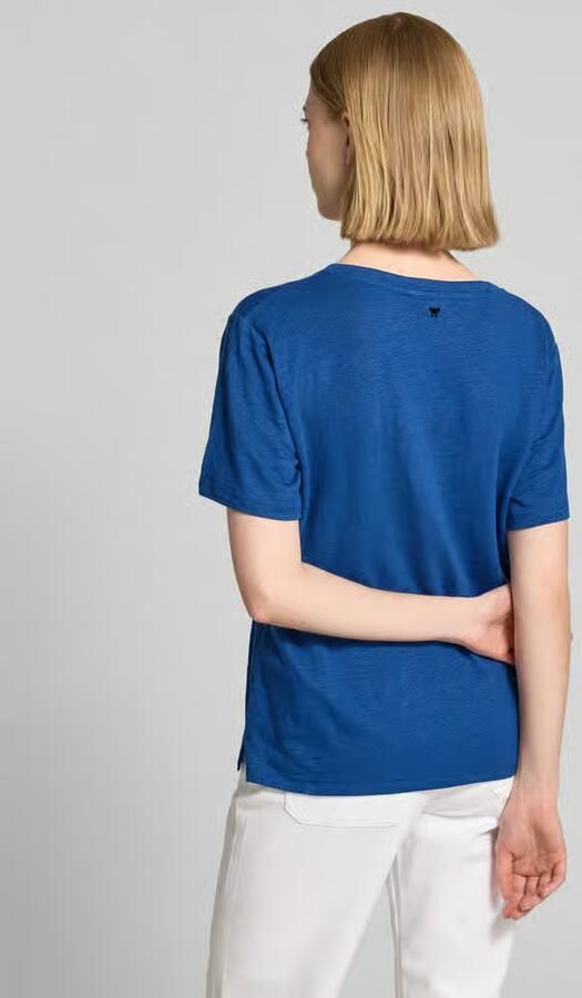 Weekend Max Mara regular fit T-shirt van linnenmix model 'PELOTA'