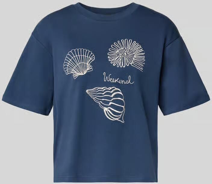 Weekend Max Mara regular fit T-shirt van puur katoen model 'SABATO'