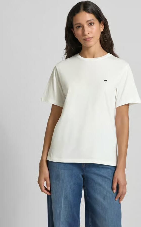 Weekend Max Mara Regular fit T-shirt van puur katoen model 'VENACO' - Foto 2
