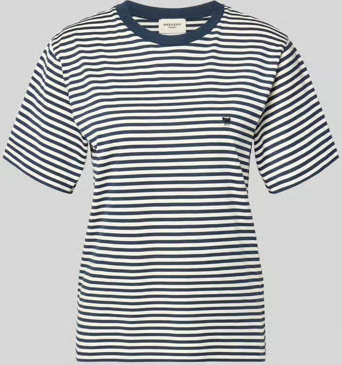 Weekend Max Mara Regular fit t-shirt van puur katoen model 'VENACO' - Foto 3