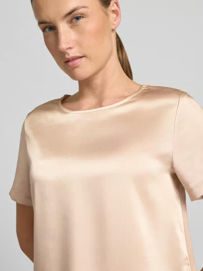 Weekend Max Mara regular fit T-shirt van satijn model 'GILBERT'