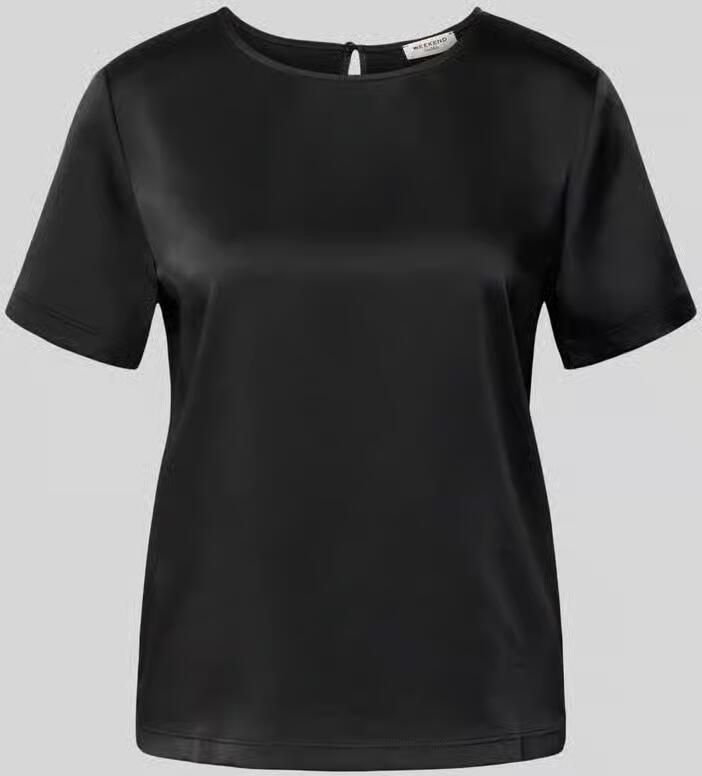 Weekend Max Mara regular fit T-shirt van satijn model 'GILBERT'