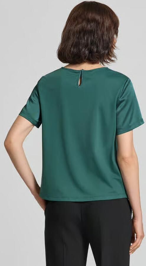 Weekend Max Mara regular fit T-shirt van satijn model 'GILBERT' - Foto 2