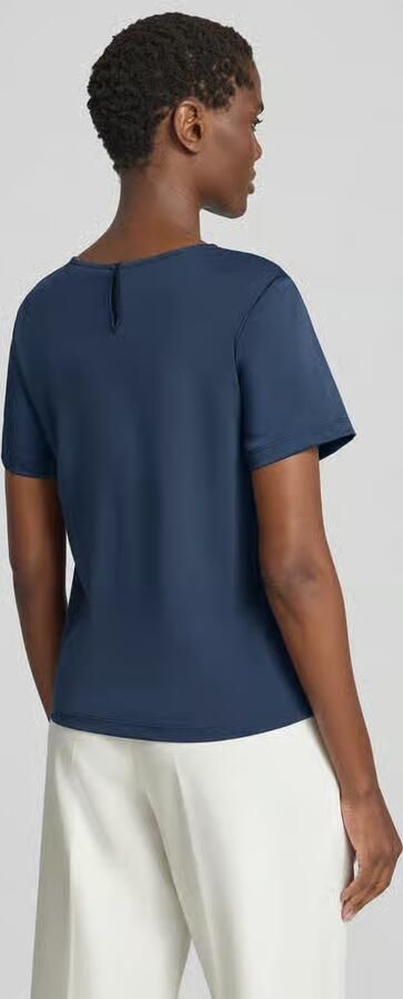 Weekend Max Mara regular fit T-shirt van satijn model 'GILBERT' - Foto 3