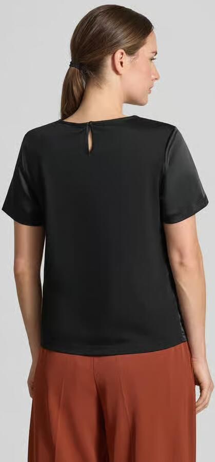 Weekend Max Mara regular fit T-shirt van satijn model 'GILBERT' - Foto 3