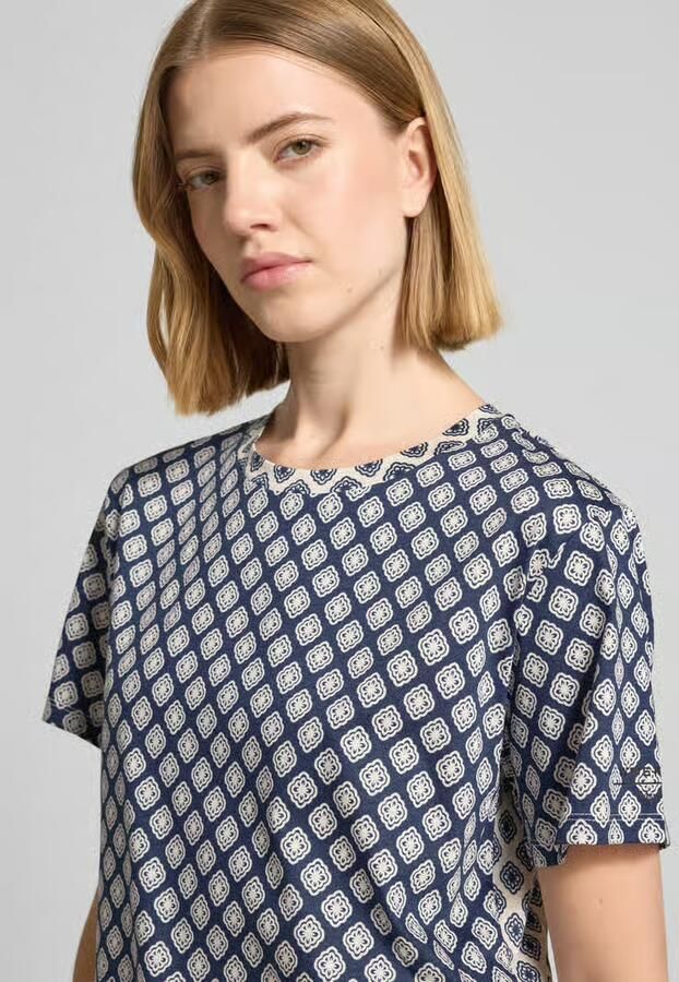 Weekend Max Mara regular fit T-shirt van zuiver katoen model 'BUSSOLA'