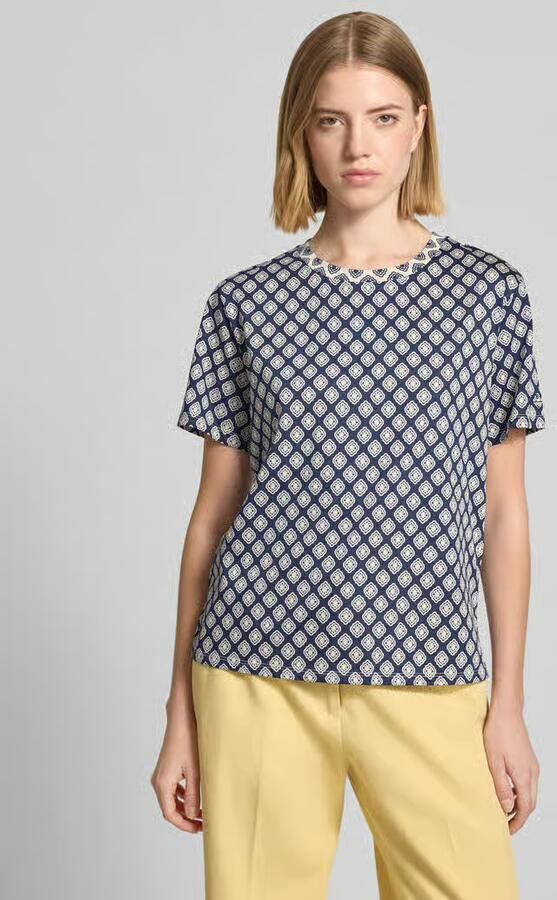 Weekend Max Mara regular fit T-shirt van zuiver katoen model 'BUSSOLA' - Foto 3