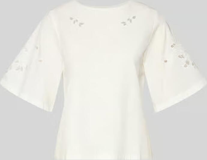 Weekend Max Mara regular fit T-shirt van zuivere katoen model 'TARGA' - Foto 2