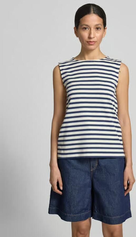Weekend Max Mara regular fit tank-top van puur katoen model 'MULTIH' - Foto 4