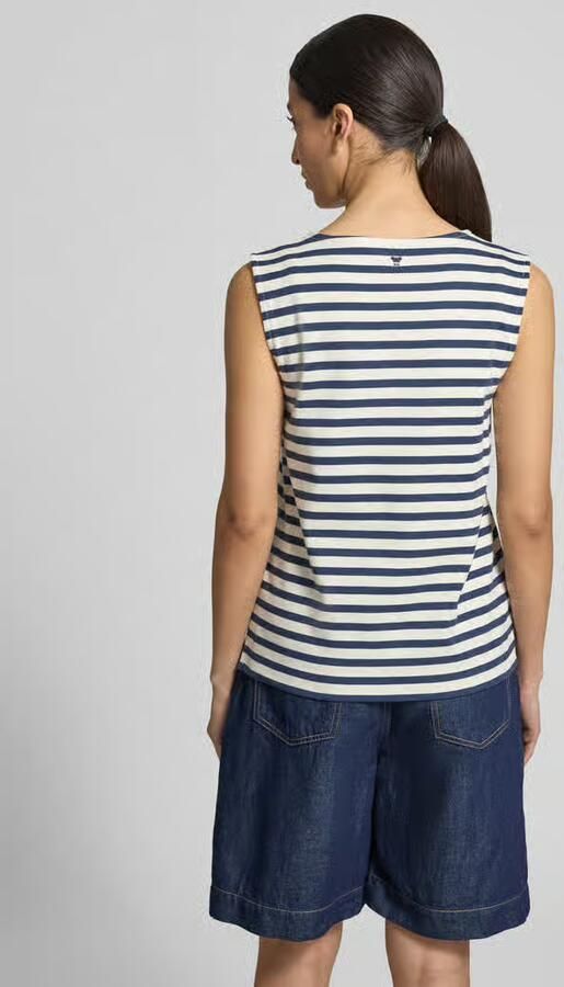 Weekend Max Mara regular fit tank-top van puur katoen model 'MULTIH'