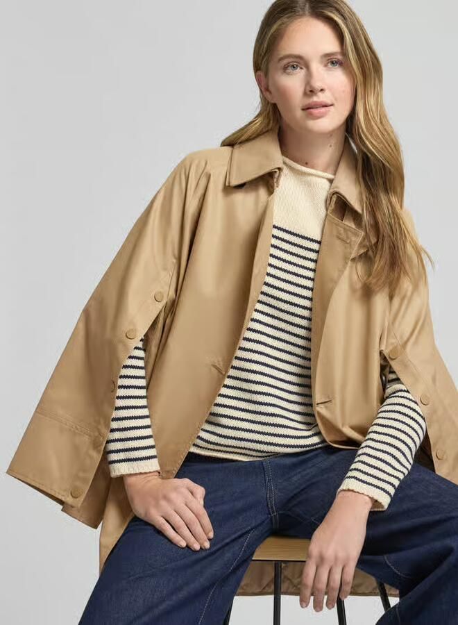 Weekend Max Mara Regular fit trenchcoat met doorgestikte inzet Model 'MANNA' - Foto 2