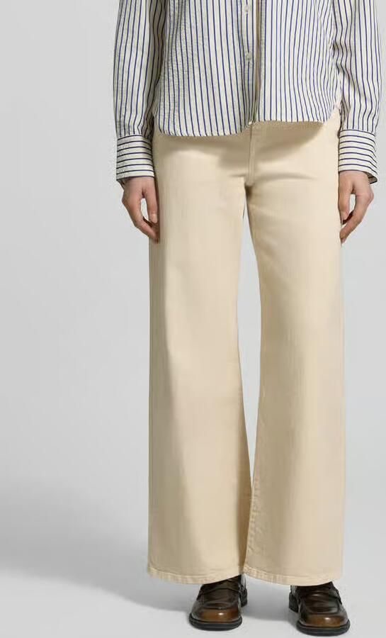 Weekend Max Mara Regular fit wide leg jeans uit Katoenmix Model 'MEDINA' - Foto 2