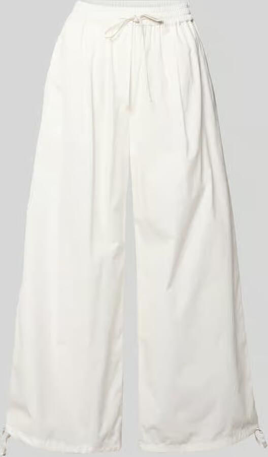 Weekend Max Mara regular fit wijdte broek van puur katoen model 'BELLICO' - Foto 2
