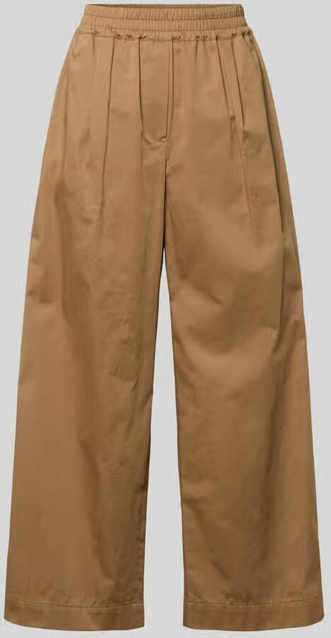 Weekend Max Mara regular fit wijdte broek van puur katoen model 'GOLFO' - Foto 2