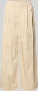 Weekend Max Mara regular fit wijdte broek van puur katoen model 'GOLFO'