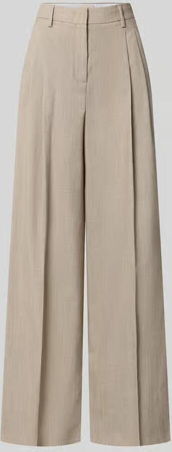 Weekend Max Mara Regular fit wijdte broek van zuivere scheerwol model 'OVVIO'
