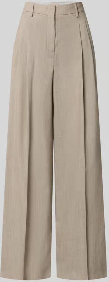 Weekend Max Mara Regular fit wijdte broek van zuivere scheerwol model 'OVVIO'
