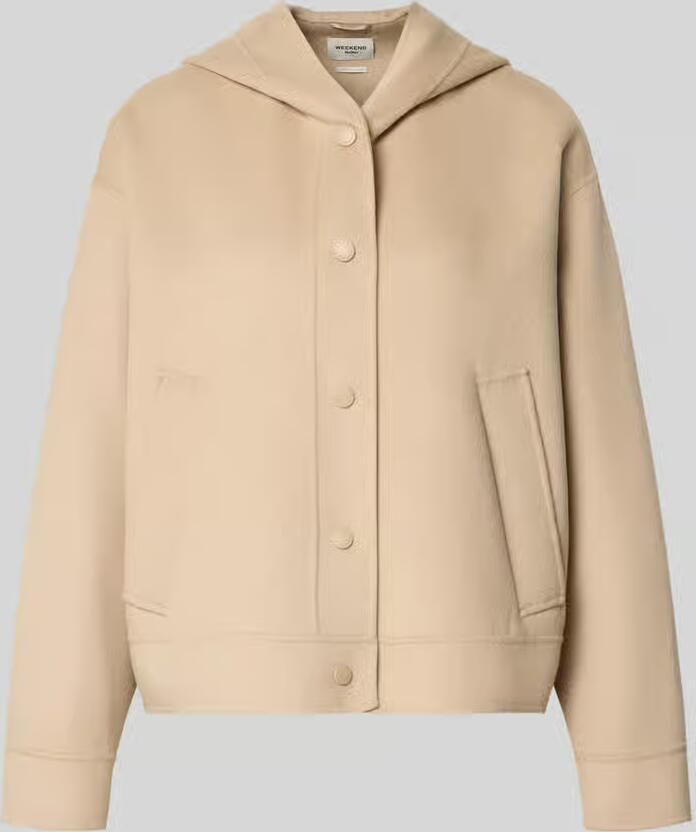 Weekend Max Mara regular fit wollen jacks met zijwaartse steekzakken model 'WKDRIDENTE'