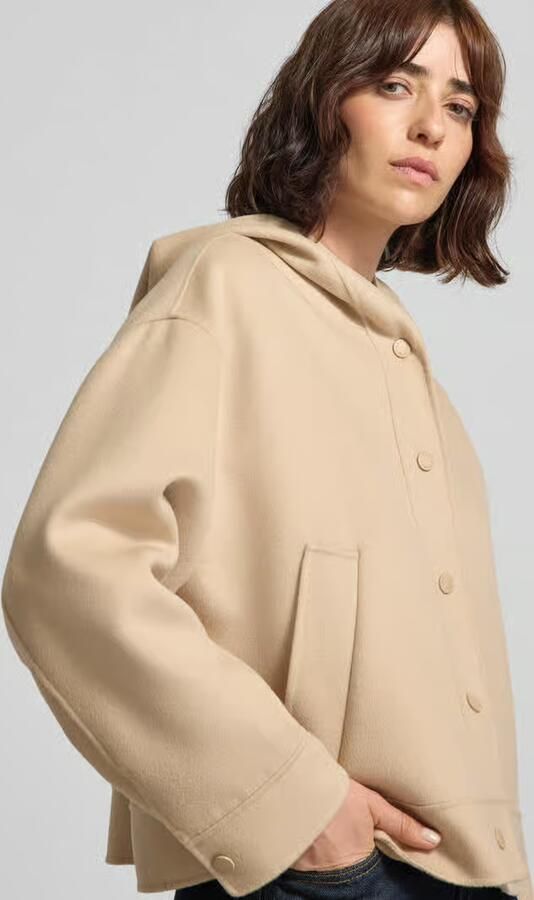 Weekend Max Mara regular fit wollen jacks met zijwaartse steekzakken model 'WKDRIDENTE' - Foto 2