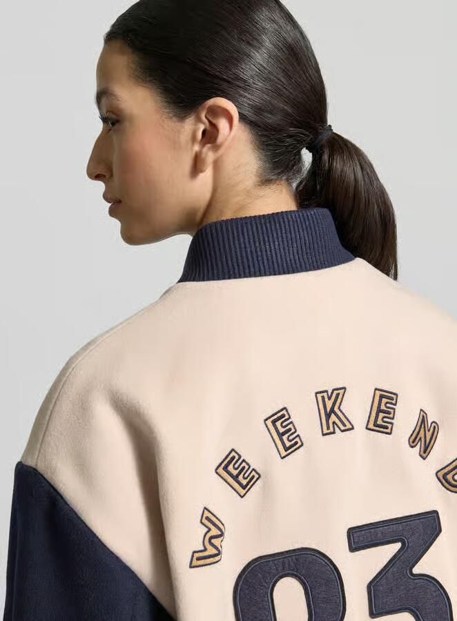Weekend Max Mara Relaxed fit college-look jack van scheerwolmix Model 'ELLISSE'