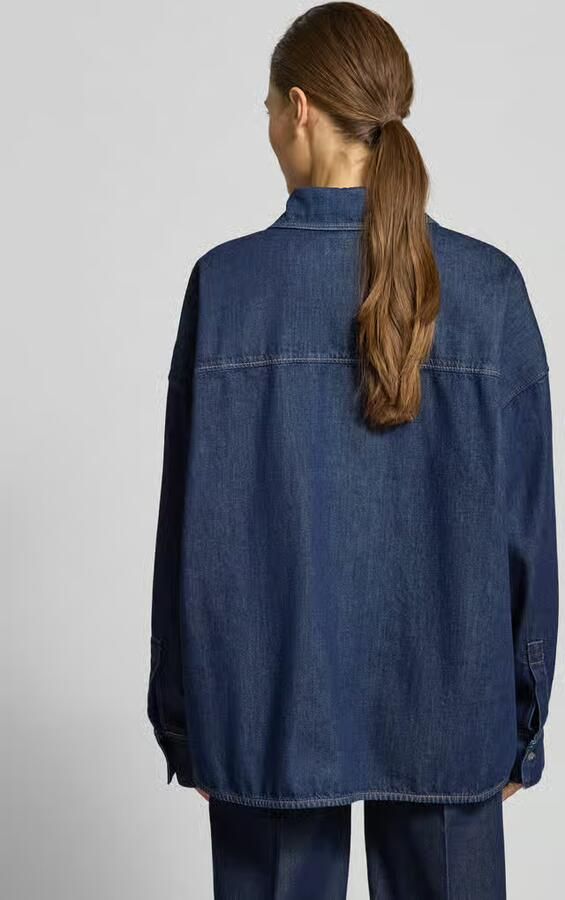 Weekend Max Mara Relaxed fit jeansblouse van puur katoen model 'FOGGIA' - Foto 2