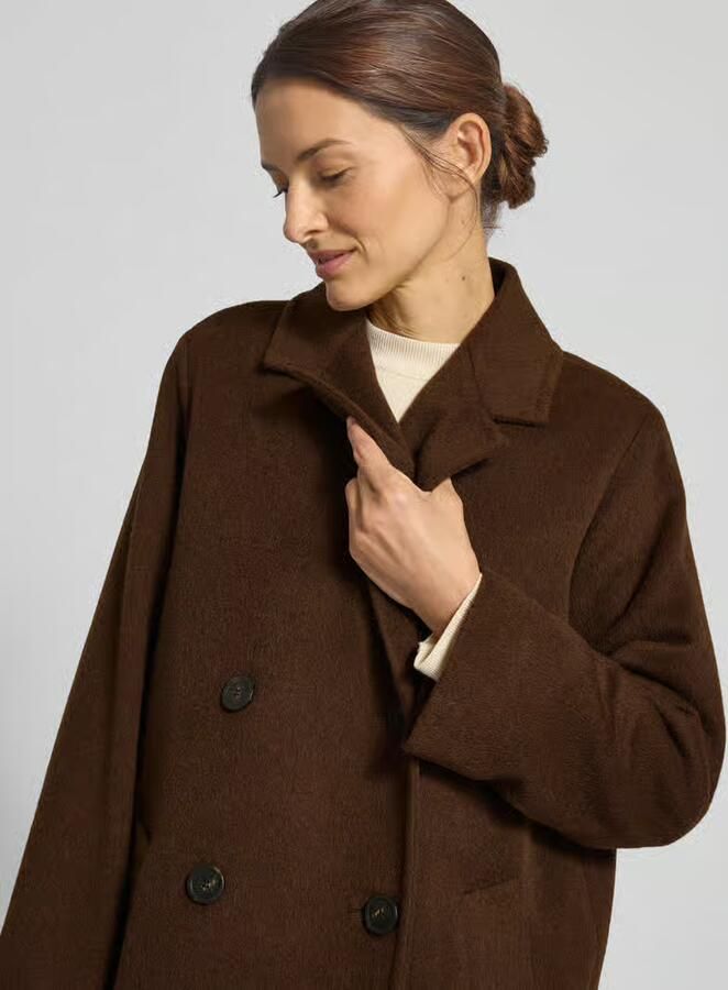 Weekend Max Mara Relaxed fit lange jas van een mix van wol en alpaca model 'ZUFOLO' - Foto 2
