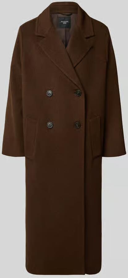 Weekend Max Mara Relaxed fit lange jas van een mix van wol en alpaca model 'ZUFOLO'