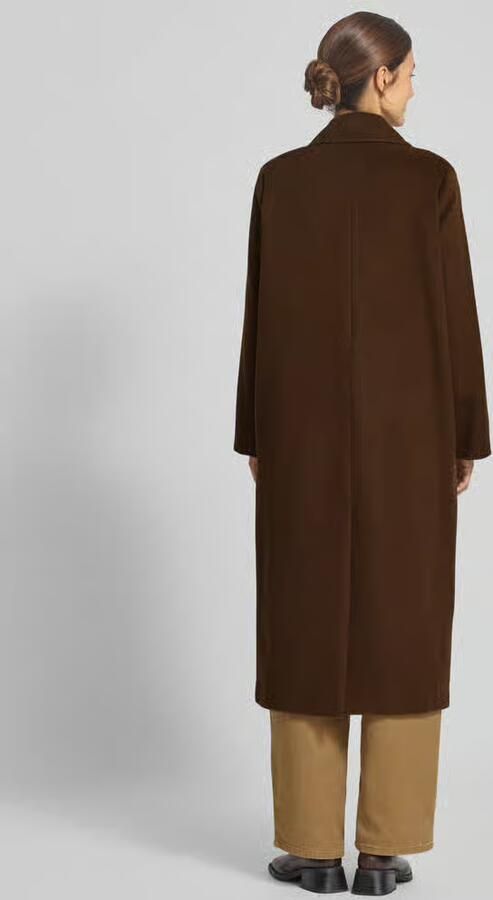 Weekend Max Mara Relaxed fit lange jas van een mix van wol en alpaca model 'ZUFOLO' - Foto 3