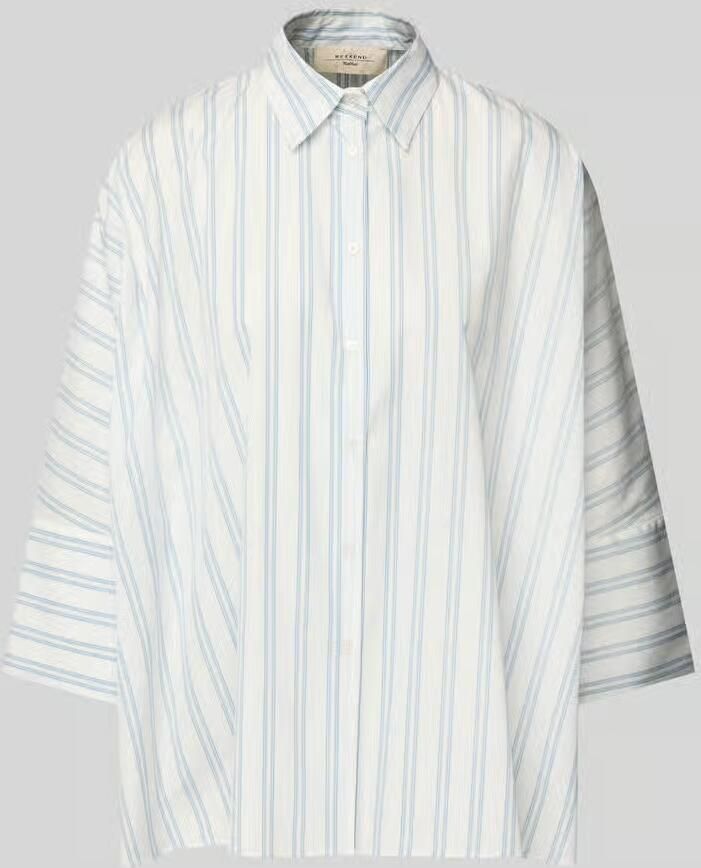 Weekend Max Mara Relaxed fit overhemdblouse met 3 4-mouwen model 'HUDSON'