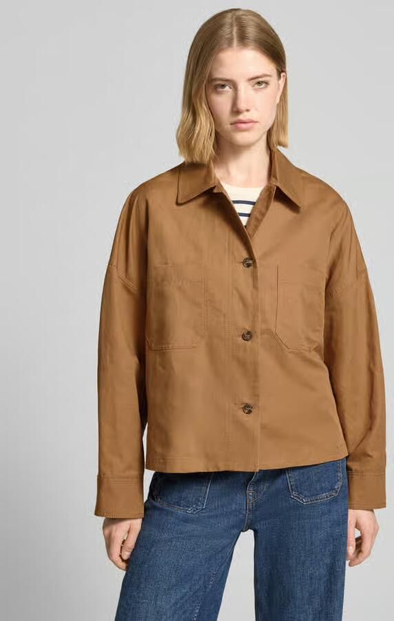 Weekend Max Mara Relaxed fit overshirt van katoen-linnenmix model 'VETTURA' - Foto 3