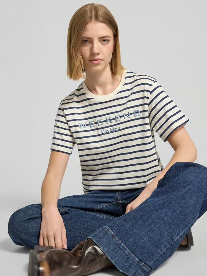 Weekend Max Mara relaxed fit T-shirt van puur katoen model 'BORA'