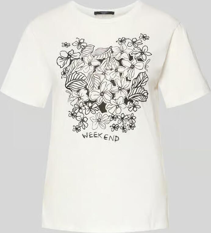 Weekend Max Mara relaxed fit T-shirt van puur katoen model 'BORA' - Foto 2