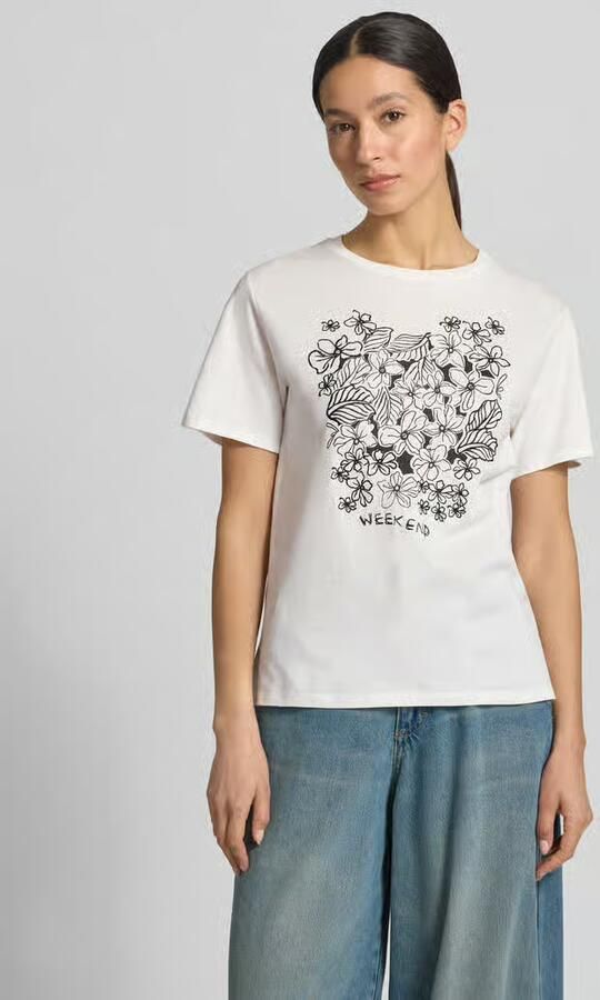 Weekend Max Mara relaxed fit T-shirt van puur katoen model 'BORA' - Foto 3
