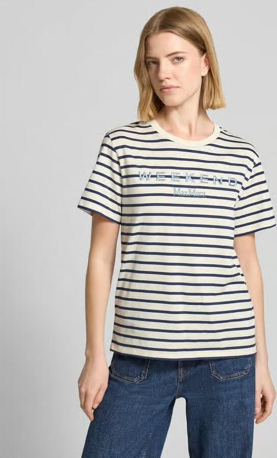 Weekend Max Mara relaxed fit T-shirt van puur katoen model 'BORA' - Foto 4