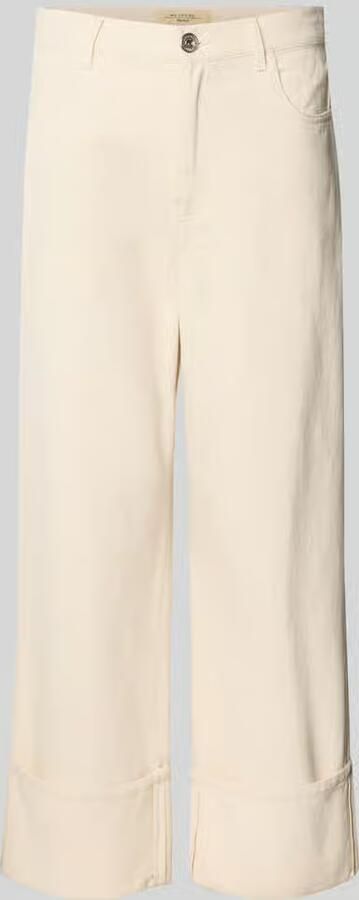 Weekend Max Mara relaxed fit wide leg jeans van 100% katoen model 'GESTO' - Foto 2