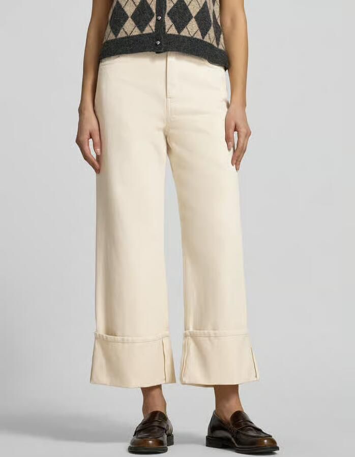 Weekend Max Mara relaxed fit wide leg jeans van 100% katoen model 'GESTO' - Foto 3