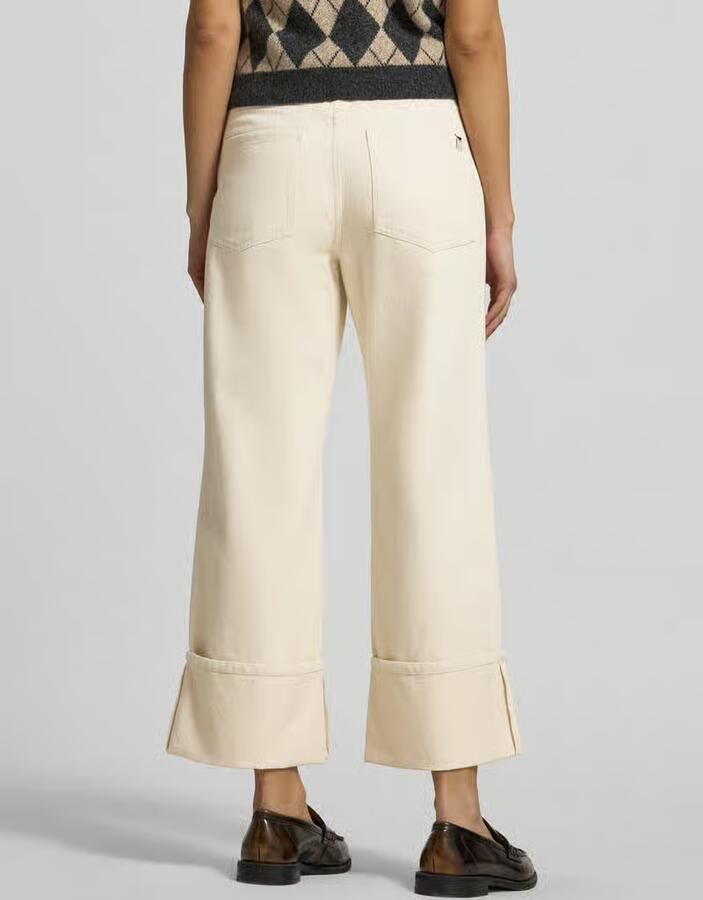 Weekend Max Mara relaxed fit wide leg jeans van 100% katoen model 'GESTO'