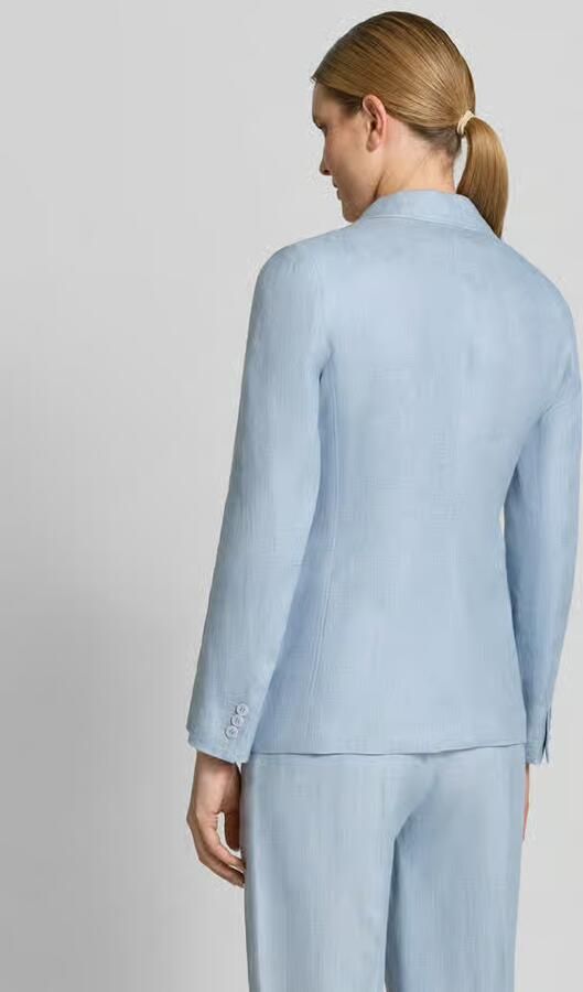 Weekend Max Mara Shaped fit blazer van puur linnen model 'NALUT'