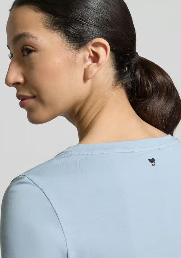 Weekend Max Mara Slim fit shirt met 3 4-mouwen van katoenmix model 'MULTIA' - Foto 2