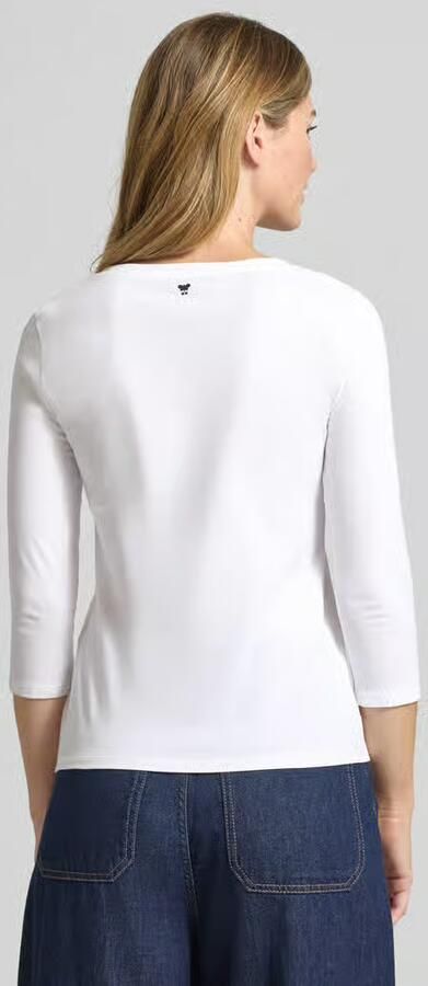 Weekend Max Mara Slim fit shirt met 3 4-mouwen van katoenmix model 'MULTIA' - Foto 3