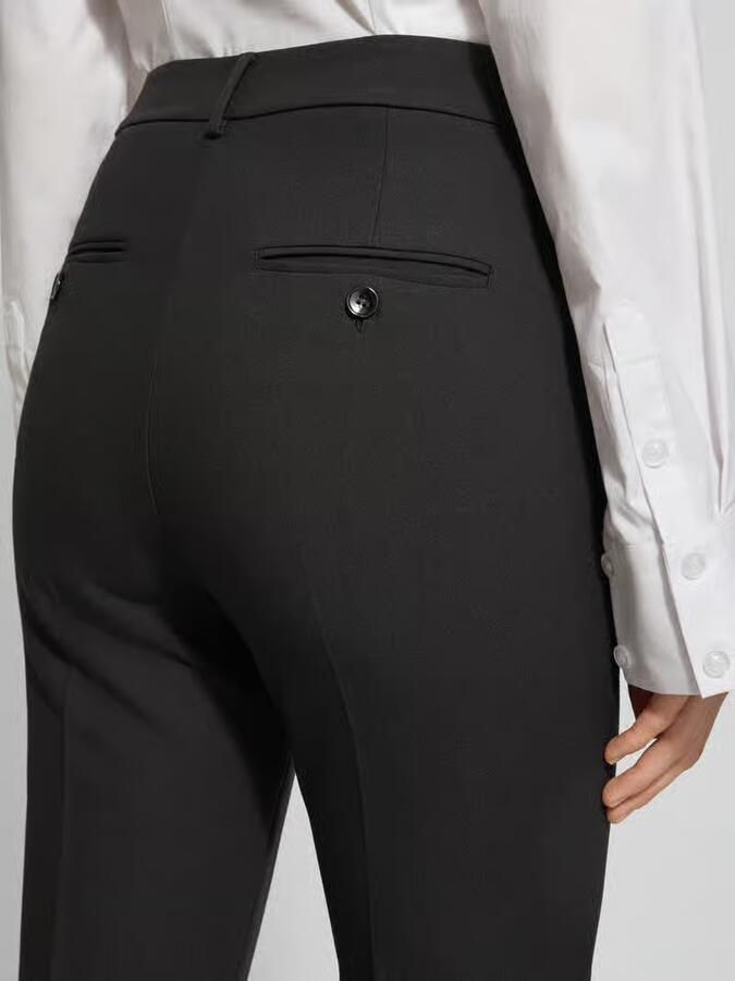 Weekend Max Mara Slim fit bandplooibroek met viscose Model 'RANA'