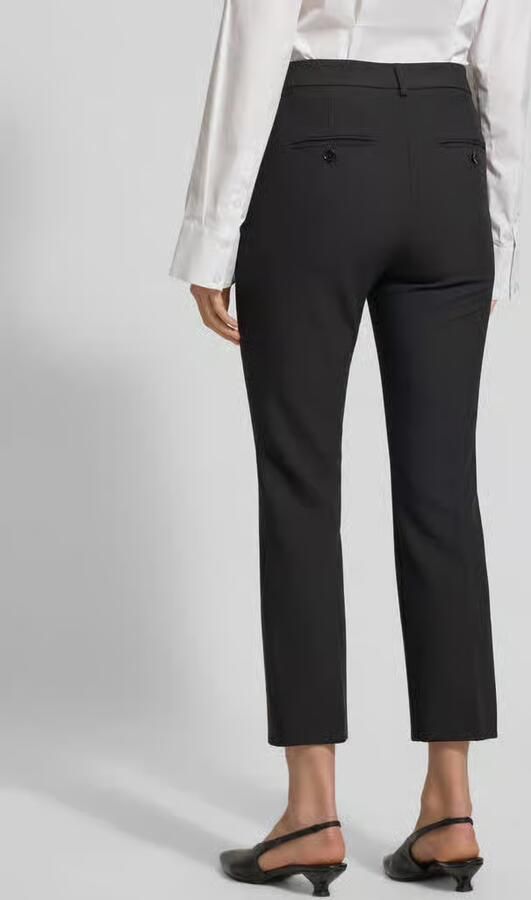 Weekend Max Mara Slim fit bandplooibroek met viscose Model 'RANA' - Foto 3