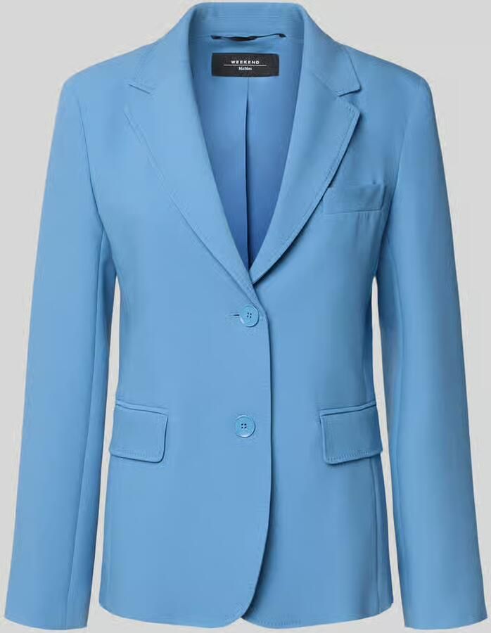 Weekend Max Mara Slim fit blazer met viscose