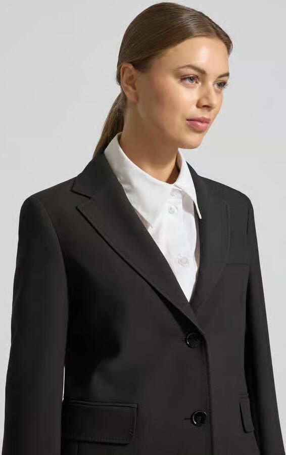 Weekend Max Mara Slim fit blazer met viscose - Foto 2