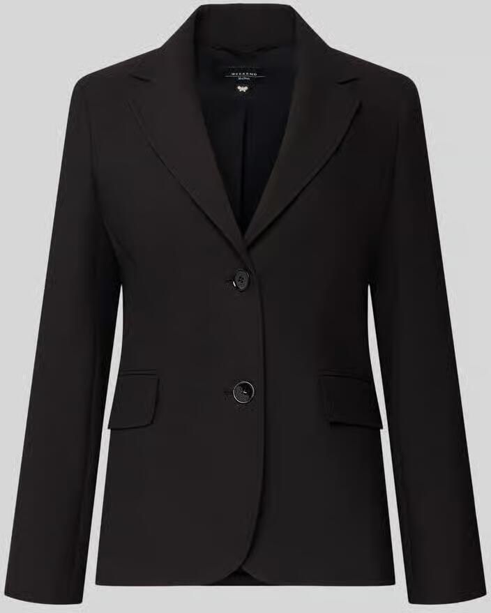 Weekend Max Mara Slim fit blazer met viscose
