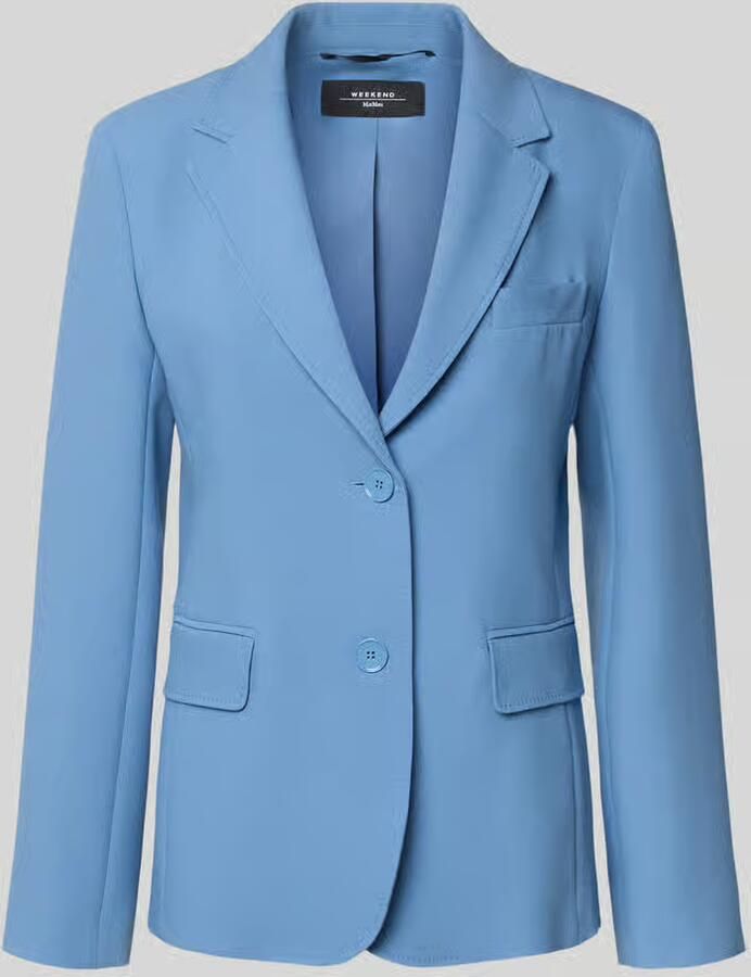 Weekend Max Mara Slim fit blazer met viscose