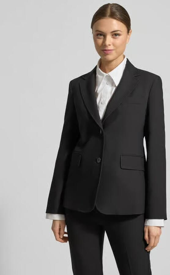 Weekend Max Mara Slim fit blazer met viscose - Foto 3