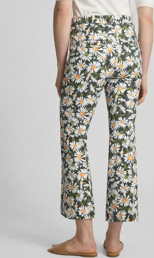 Weekend Max Mara Slim fit broek met opgestikte steekzakken model 'ARTEN'