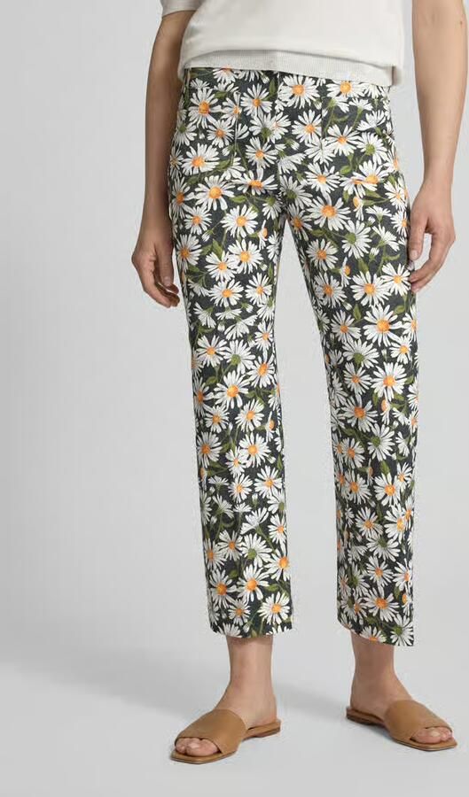 Weekend Max Mara Slim fit broek met opgestikte steekzakken model 'ARTEN' - Foto 2